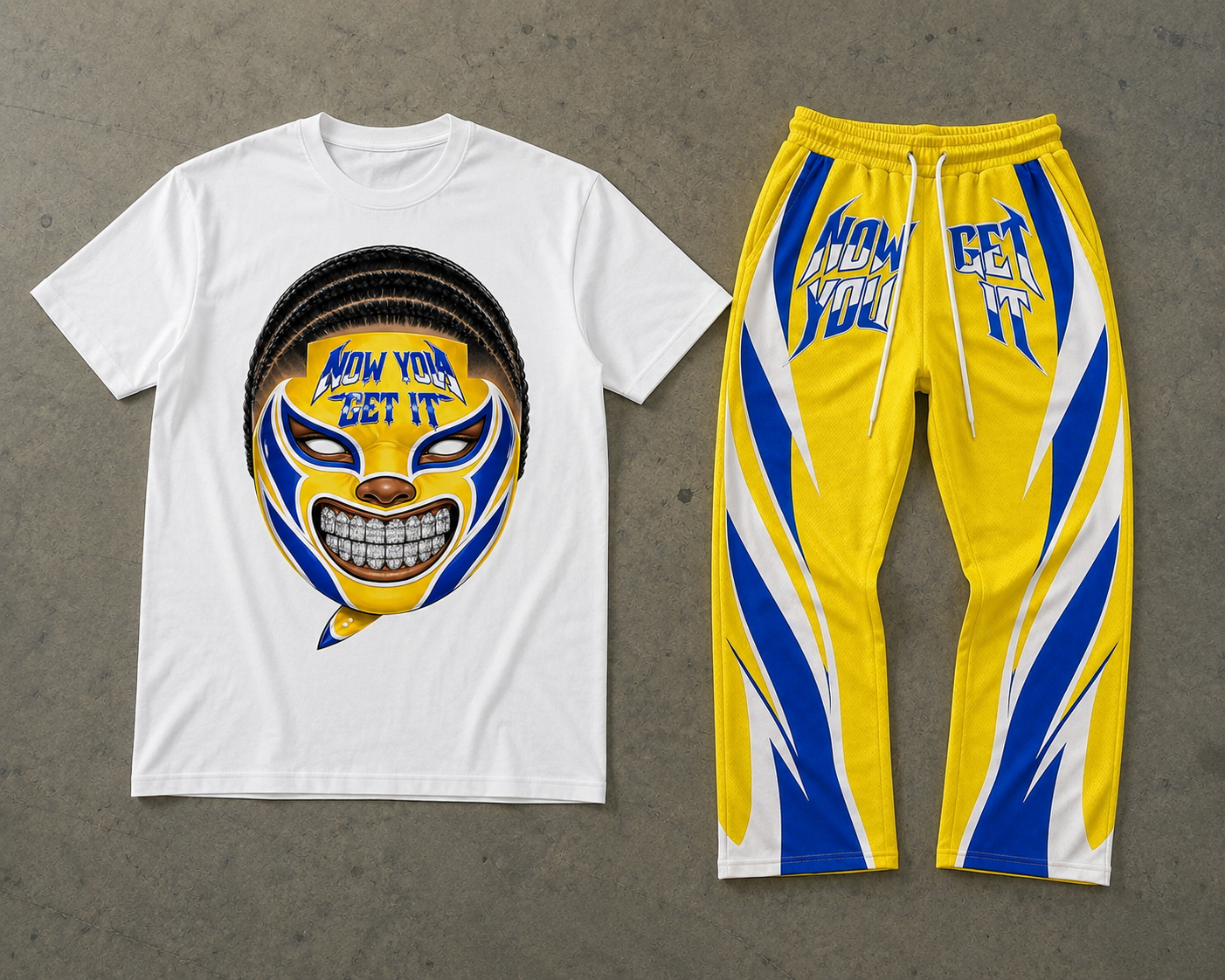 Now You Get It Yellow and Blue “WAVE” Set