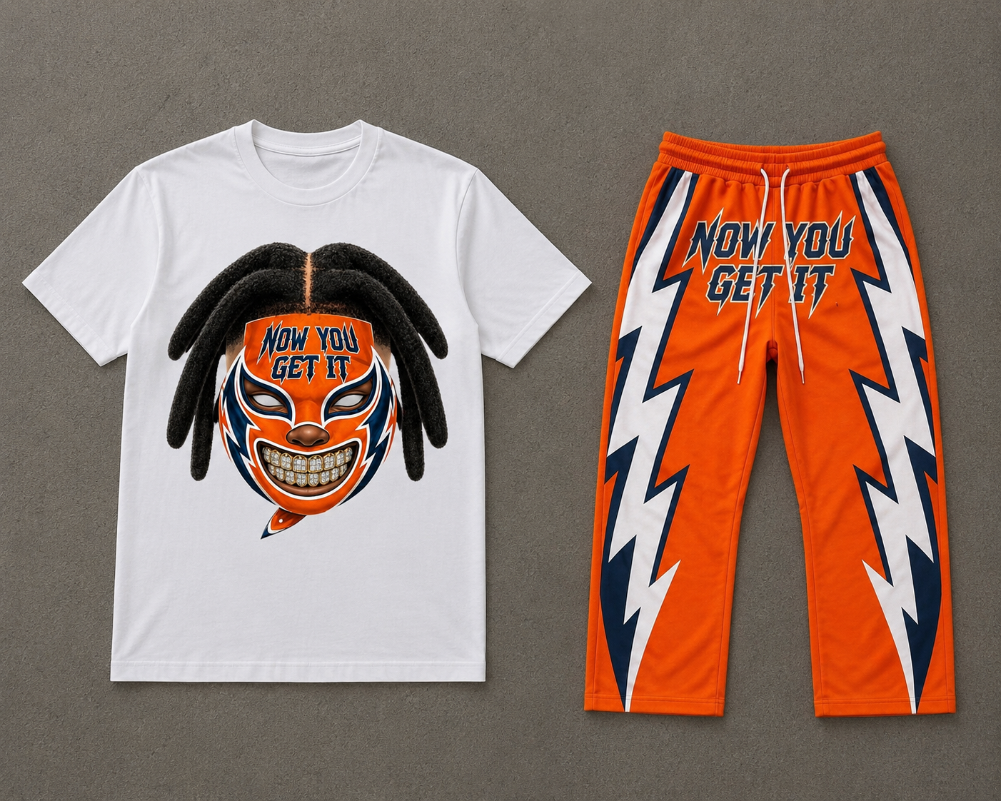 Now You Get It Orange and Blue “Statik” Set